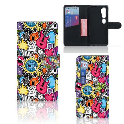 Xiaomi Mi Note 10 Pro | Wallet Case | met Pasjes | Punk Rock