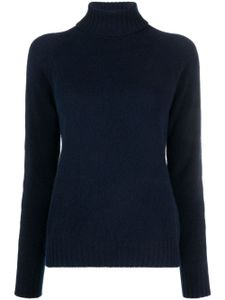 Drumohr roll-neck wool jumper - Bleu