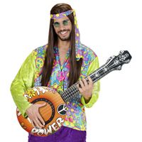 Opblaasbare flower power banjo   - - thumbnail