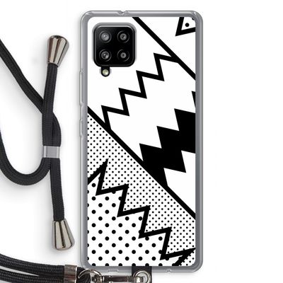 Pop Art #5: Samsung Galaxy A42 5G Transparant Hoesje met koord