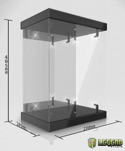 Master Light House Acrylic Display Case with Lighting for 1/6 Action Figures (black)*