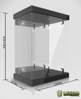 Master Light House Acrylic Display Case with Lighting for 1/6 Action Figures (black)* - thumbnail