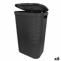 Wasmand Curver INFINITY Grijs Plastic 60 L 44 x 60 x 35 cm (6 Stuks)