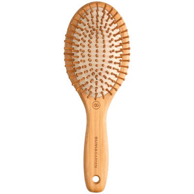 Olivia Garden Healthy Hair Borstel Bamboo Collection Massage Brush Medium Oval