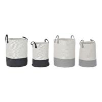 Mandenset DKD Home Decor 40 x 40 x 52 cm (2 Stuks)