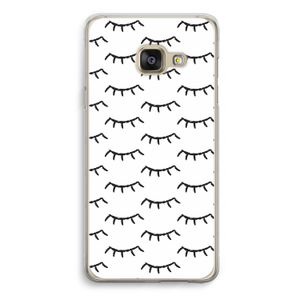 Wimpers: Samsung Galaxy A3 (2016) Transparant Hoesje