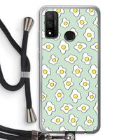 Spiegeleitjes: Huawei P Smart (2020) Transparant Hoesje met koord
