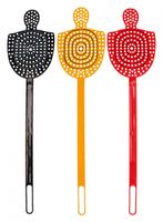 Gerimport vliegenmeppers 43 x 12 cm zwart/geel/rood - thumbnail