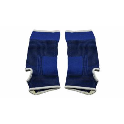 B-Home bandage/brace - enkel - 2x stuks - volwassenen - universele maat - blauw