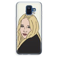 Mary Kate: Samsung Galaxy A6 (2018) Transparant Hoesje