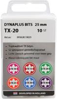 Dynaplus Schroefbit 25 mm tx-20 groen 10x