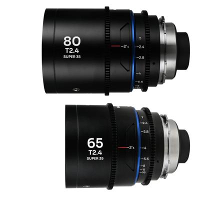 Laowa Nanomorph S35 Bundle (65mm, 80mm) (Blue) PL-EF