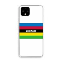 WK Wielrennen: Pixel 4 Transparant Hoesje