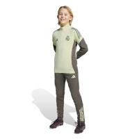 adidas Real Madrid Trainingspak 1/4-Zip 2025-2026 Kids Lichtgroen Grijs