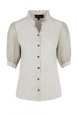 Elvira Casuals Blouse Nina E2 25-015 Blouse 796 Ecru