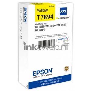 Epson T7894 geel cartridge