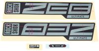 ROCKSHOX decor set "signatur series"