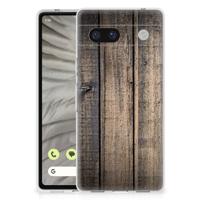 Google Pixel 7A | Bumper Hoesje | Steigerhout