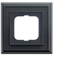 Busch-Jaeger 2CKA001754A4678 Frame Frame 1-voudig Zwart-grijs, Antraciet 1 stuk(s)