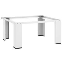 VidaXL Wasmachineverhoger wit