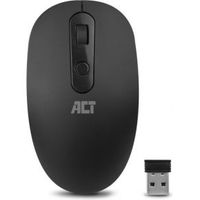 ACT Draadloze muis, USB nano ontvanger, 1200 dpi, zwart - thumbnail
