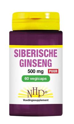 NHP Siberische ginseng 500mg puur