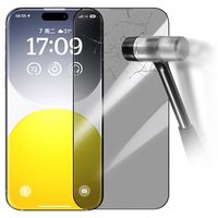 iPhone 15 Pro Max Baseus Diamond Series Tempered Glass Screen Protector - Privacy - thumbnail