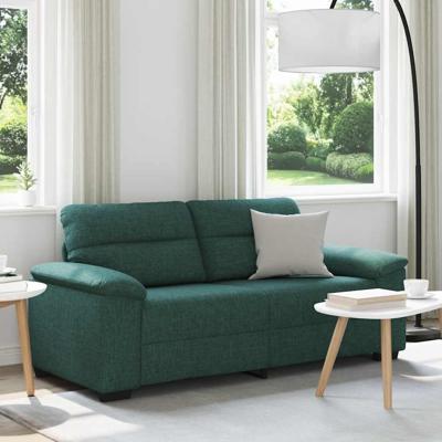 2-zitsbank donkergroen 140 cm stof