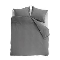 Beddinghouse Katoen (biologisch) dekbedovertrek lits-jumeaux - thumbnail