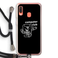 Floppyhead: Samsung Galaxy A20e Transparant Hoesje met koord Floppyhead: Samsung Galaxy A20e Transparant Hoesje met koord
