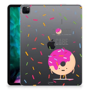 iPad Pro 12.9 (2020) | iPad Pro 12.9 (2021) Tablet Cover Donut Roze