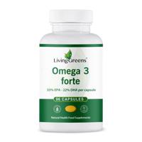 Livinggreens Omega 3 visolie forte 96 Capsules