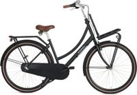 Popal Daily Dutch Basic+ 28 Inch 59 cm Dames 3V Terugtraprem Matzwart