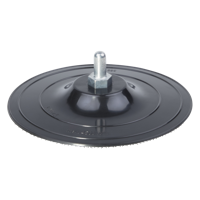 Wolfcraft Hecht-steunschijf | 6mm schacht | Ø125mm | 1 stuk - 2223000