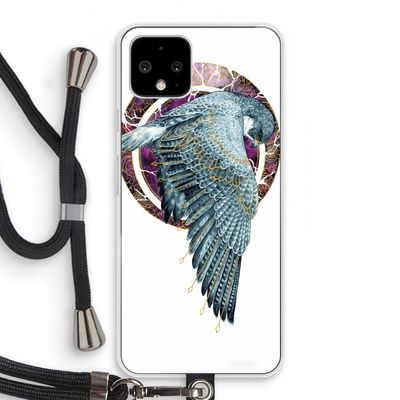 Golden Falcon: Pixel 4 Transparant Hoesje met koord