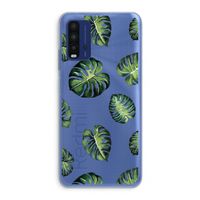 Tropische bladeren: Xiaomi Redmi 9T Transparant Hoesje