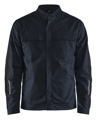 Blåkläder Industrie jack stretch 44441832 | Donker marineblauw/Zwart | Maat 3XL - 7330509761052