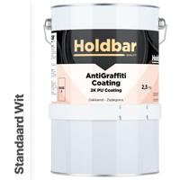 Holdbar Anti Graffiti Coating Wit (Witste kleur) 2,5 Kg