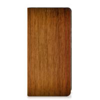 Samsung Galaxy Xcover 7 Book Wallet Case Donker Hout