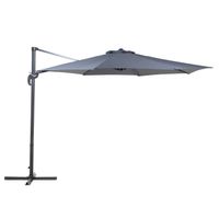 Beliani SAVONA - Cantilever parasol-Grijs-Polyester - thumbnail