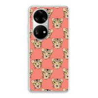 Tijger: Huawei P50 Pro Transparant Hoesje