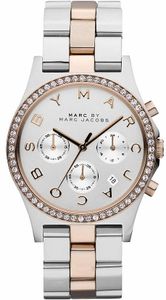 Horlogeband Marc by Marc Jacobs MBM3106 Staal Bi-Color 20mm