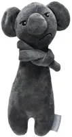 Beeztees hondenspeelgoed Grumpy koala pluche 30.5x11.5x8.5cm grijs