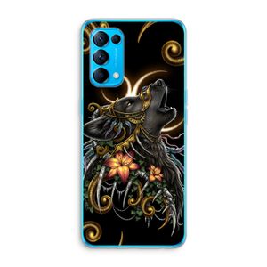 Huilende Wolf: Oppo Find X3 Lite Transparant Hoesje