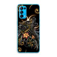 Huilende Wolf: Oppo Find X3 Lite Transparant Hoesje