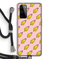 Waterijsjes: OnePlus 9 Pro Transparant Hoesje met koord
