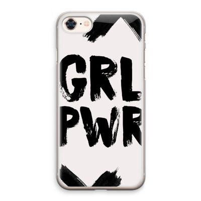Girl Power #2: iPhone 8 Transparant Hoesje