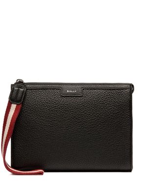 Bally pochette en cuir - Noir