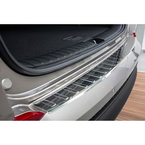 RVS Bumper beschermer passend voor Hyundai Tucson 2015- 'Ribs' AV235633