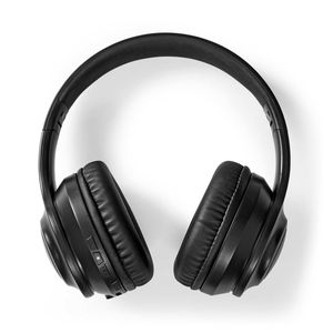 Nedis Draadloze Over-ear Koptelefoon | Maximale batterijduur: 16 uur | Ingebouwde microfoon | Drukbediening | Ruisonderdrukking - HPBT2261BK